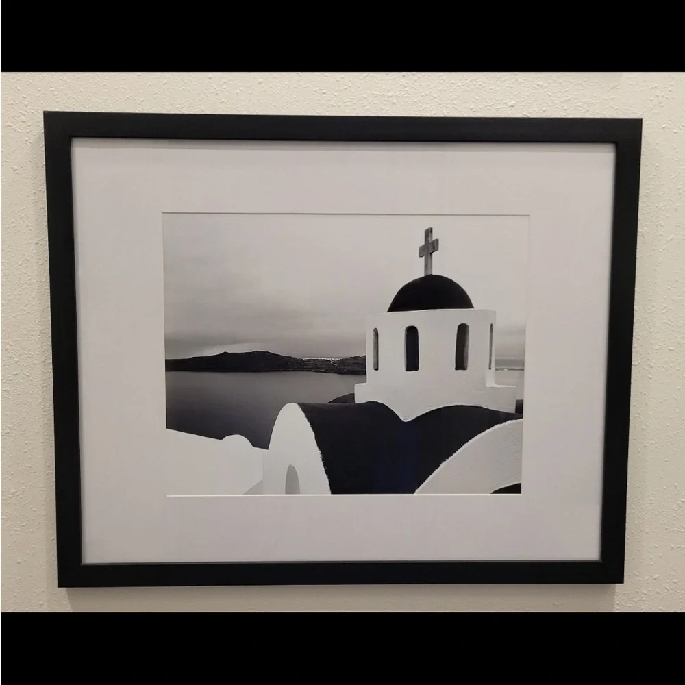 -Original Prints-Black & White -16x20 Picture Frame Matted to 11x14